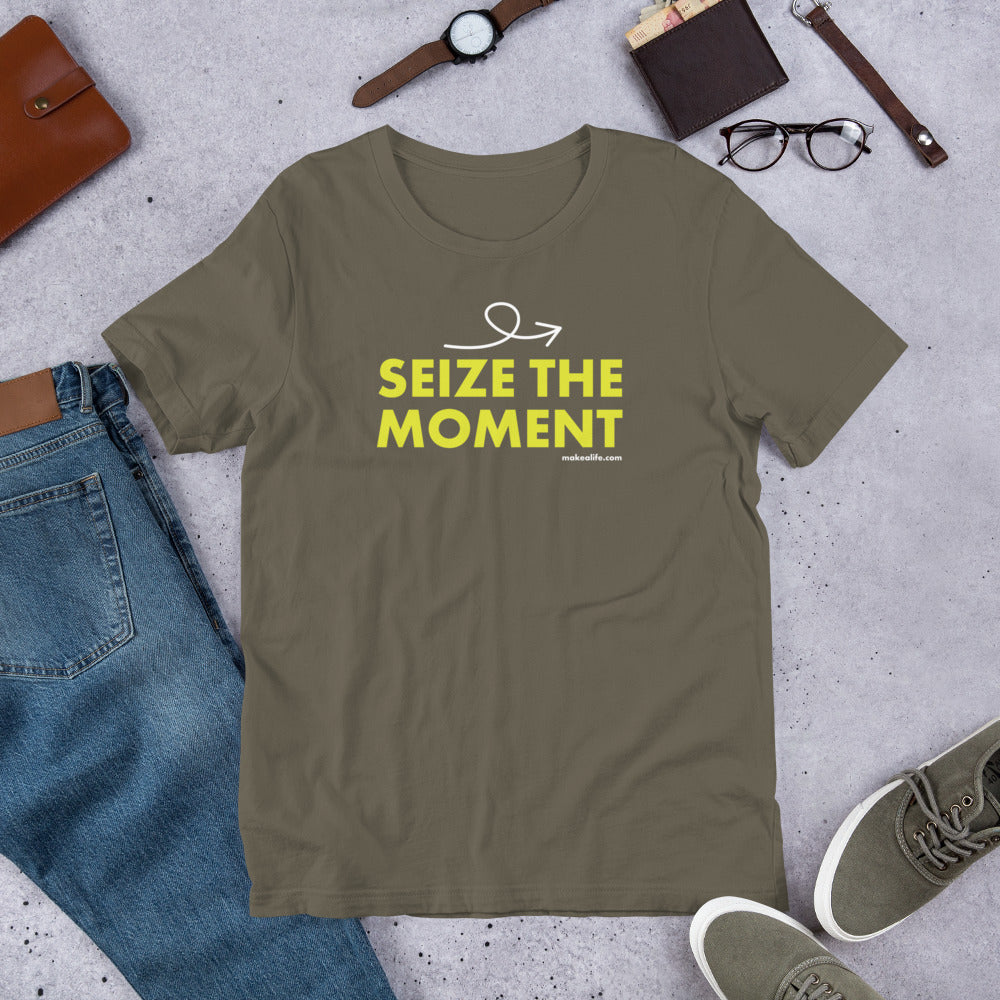 Seize the Moment Dark Tee