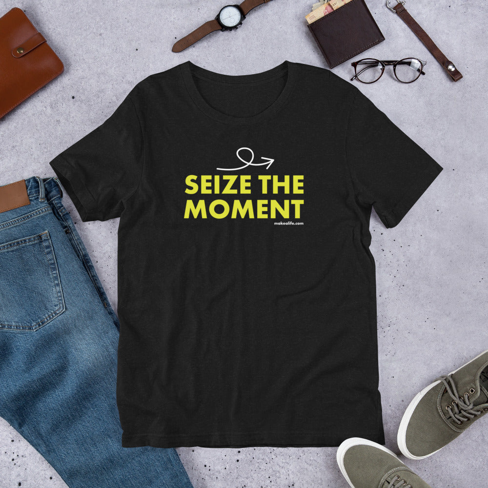 Seize the Moment Dark Tee