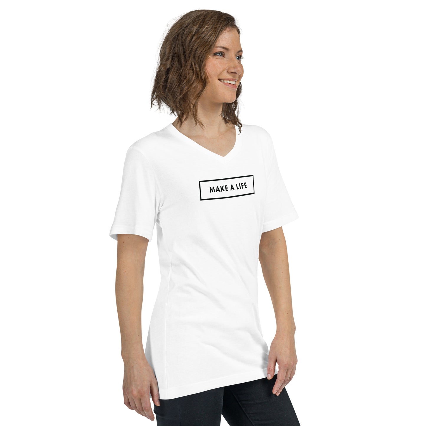 Make a Life V-neck